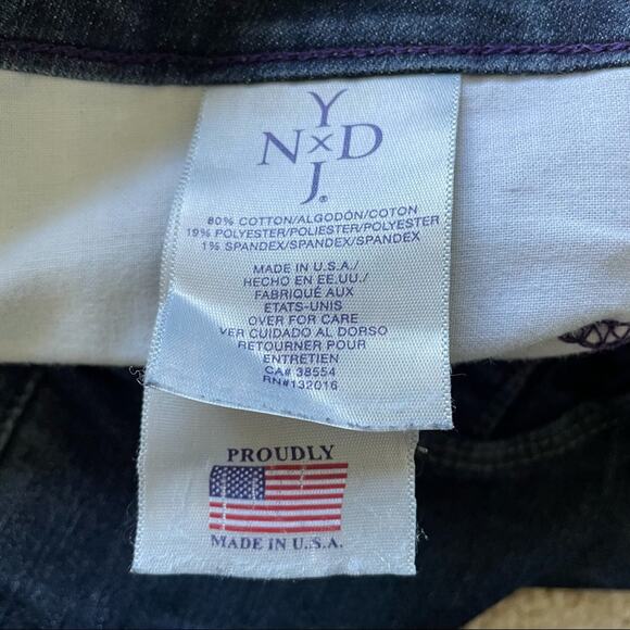 NYDJ Ankle Dark Wash Jeans 6 - Picture 12 of 16